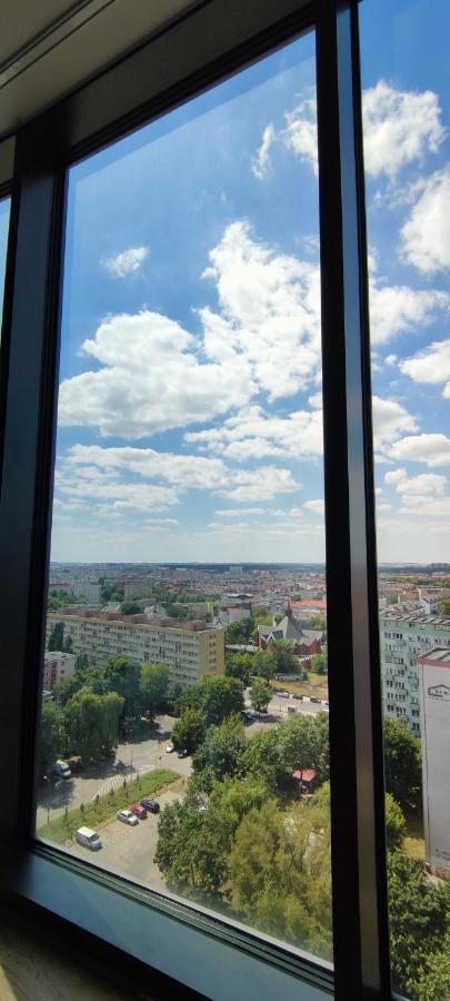 Aleda Tower, 14 Floor, Balkon Apartment ชเตชชิน ภายนอก รูปภาพ