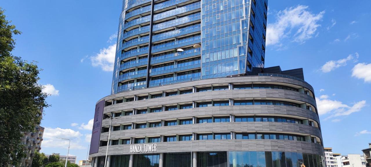 Aleda Tower, 14 Floor, Balkon Apartment ชเตชชิน ภายนอก รูปภาพ