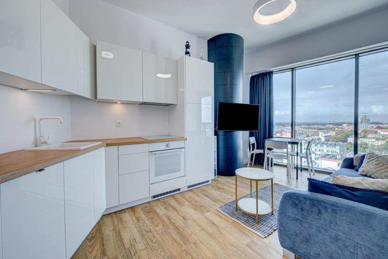 Aleda Tower, 14 Floor, Balkon Apartment ชเตชชิน ภายนอก รูปภาพ